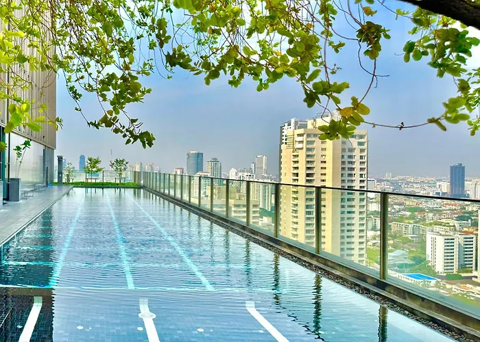 شقة 4minbtsphromphong Empheremall Rooftoppool Wifi 1gb بانكوك