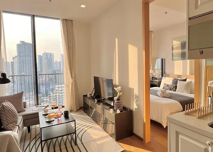 4minbtsphromphong Empheremall Rooftoppool Wifi 1gb شقة بانكوك