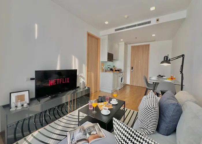 4minbtsphromphong Empheremall Rooftoppool Wifi 1gb شقة